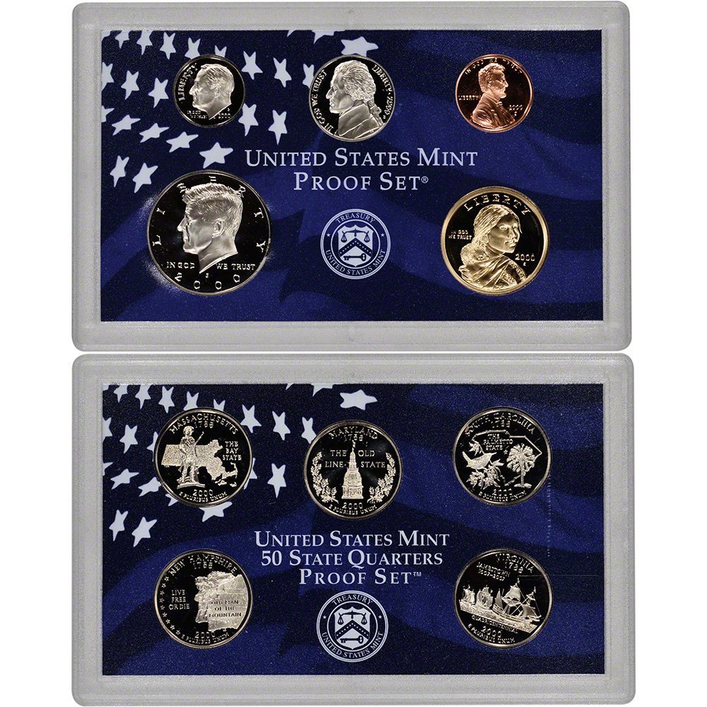 2000 S US Proof Set Superb Gem Uncirculated at Amazon's